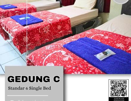Standar 6 Single Bed - Gedung C